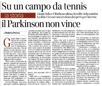 Corriere della Sera, Zullo,Parkinson, Tennis, Torino
